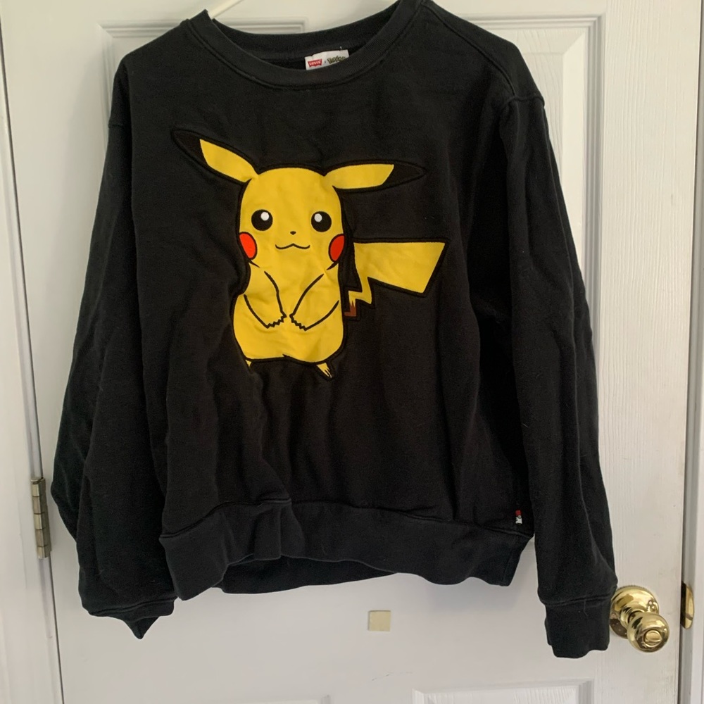 levi’s pokemon sweatshirt